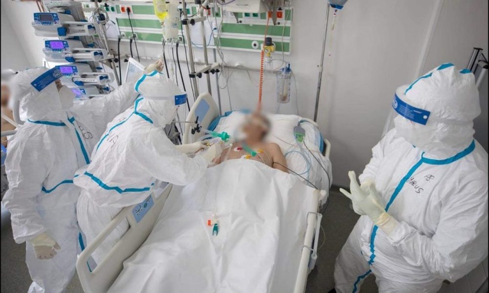 spital, pacient, costume, masca