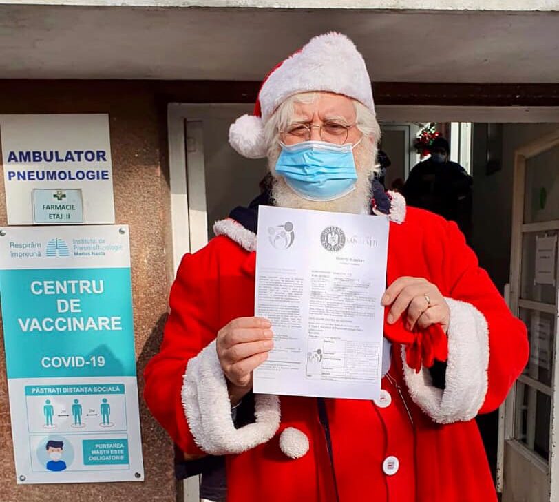 Moș Crăciun a făcut și doza de rapel