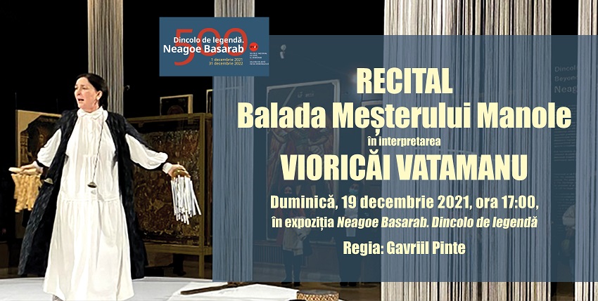 Legenda Meșterului Manole în Galeria de Artă Veche Românească a MNAR
