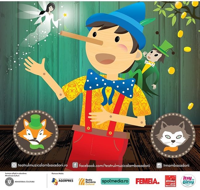 Spectacolul „Pinocchio”, reprogramat