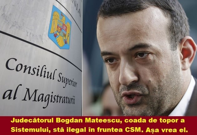 Încă un apel al magistraților pentru judecătorul Mateescu: dezlipește-te de scaun!