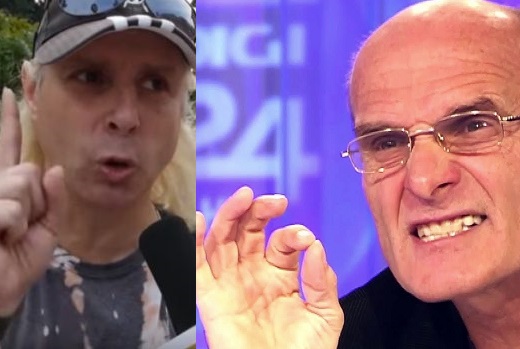 „Ceaușescu” – violența în stradă, C.T. Popescu – limbaj violent la televizor