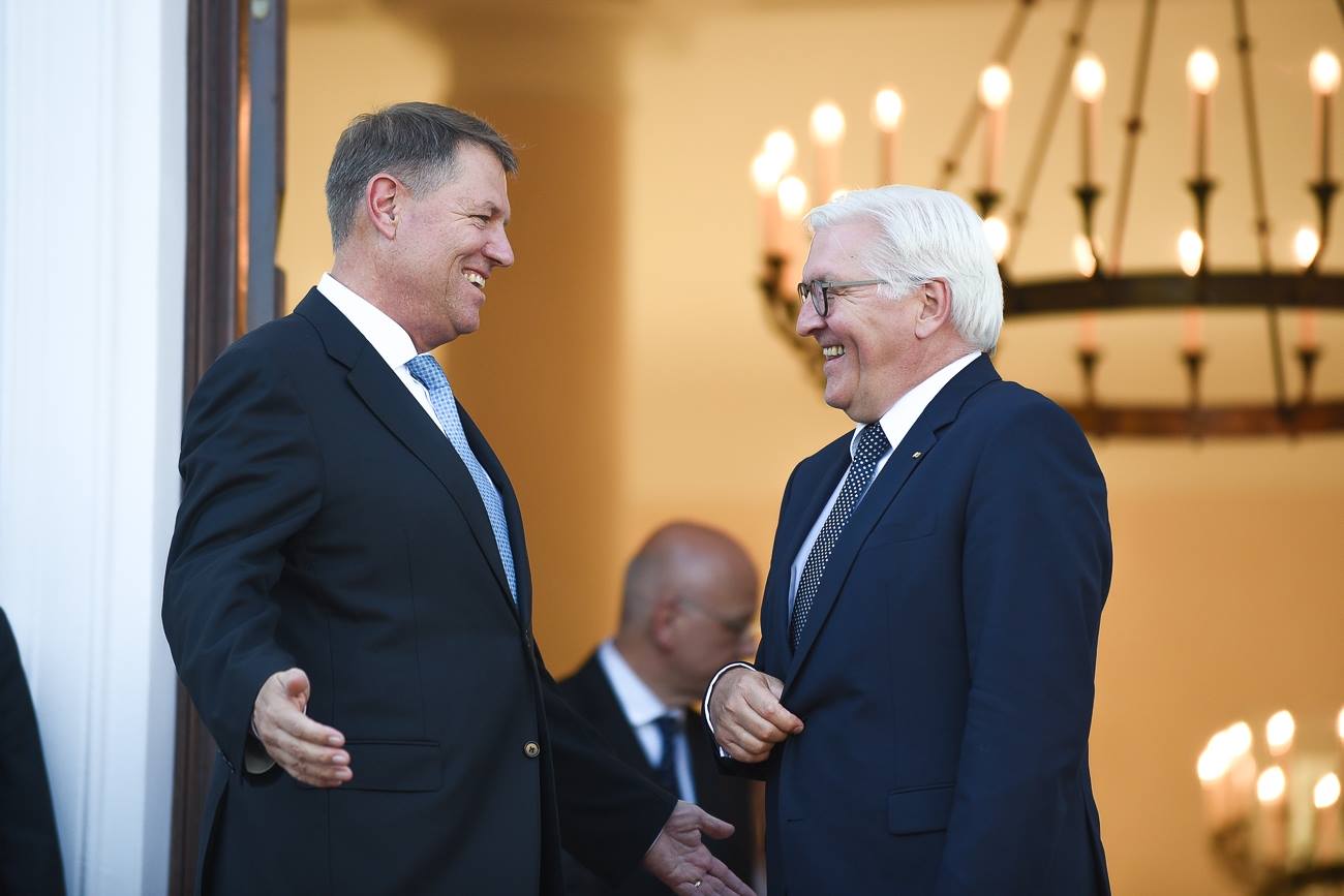 Iohannis, mesaj în limba germană