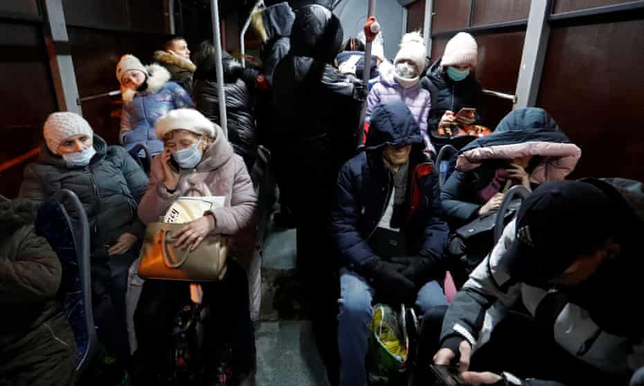 Evacuarea ucrainenilor din regiunile separatiste