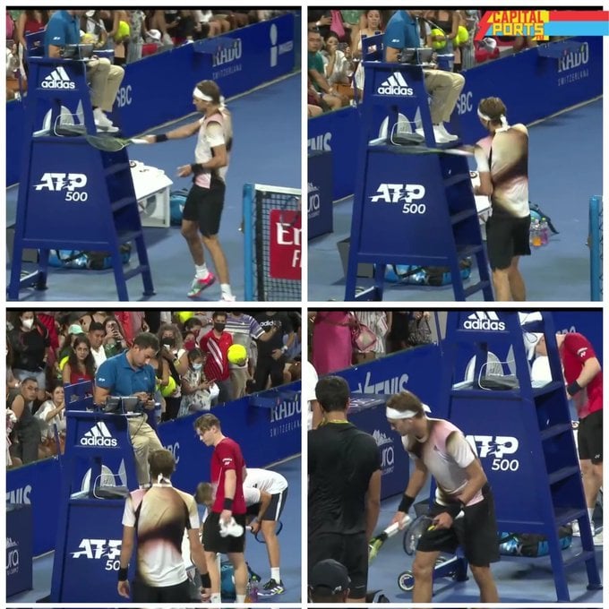 (VIDEO) Imagini cu gestul șocant al lui Zverev!