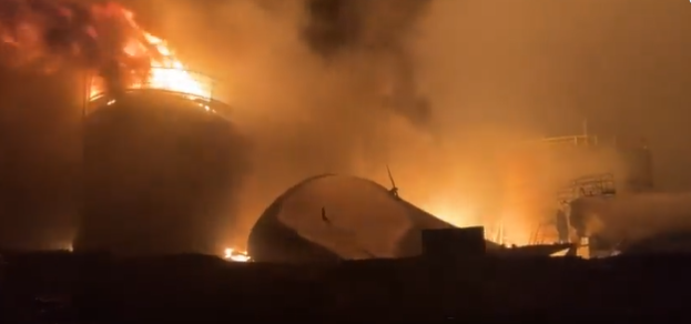 (VIDEO) Explozii majore: Noaptea trecută a fost „brutală”