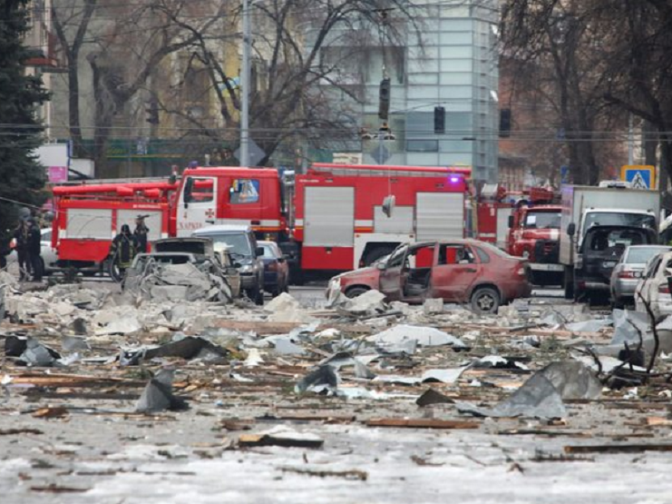 (FOTO/VIDEO) Atacarea unui spital de oncologie