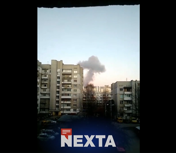 (VIDEO) Explozii în Lviv, nu departe de Polonia