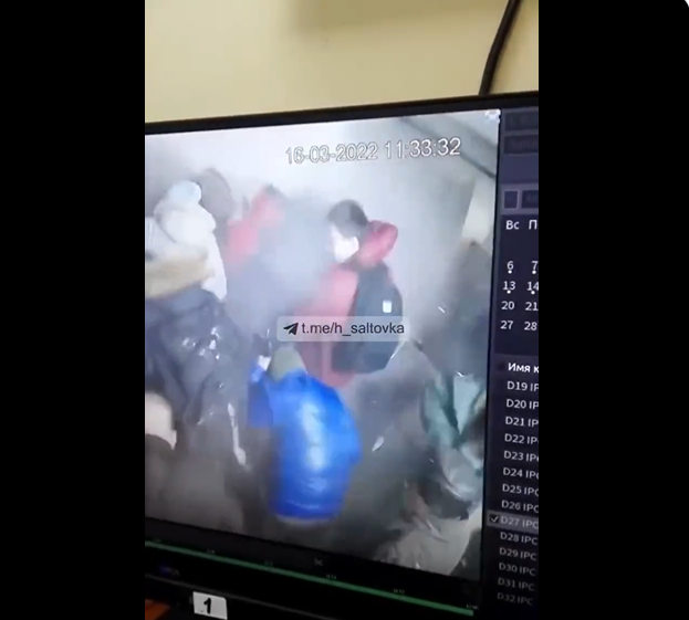(VIDEO) Terorizarea civililor: obuz în supermarket și focuri la protest