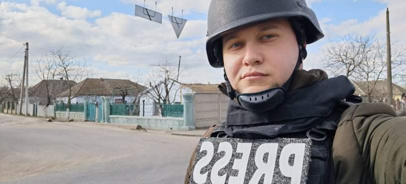 Reporter pe frontul din Ucraina