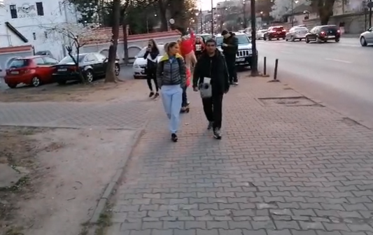 Protest la Ambasada Rusiei la București