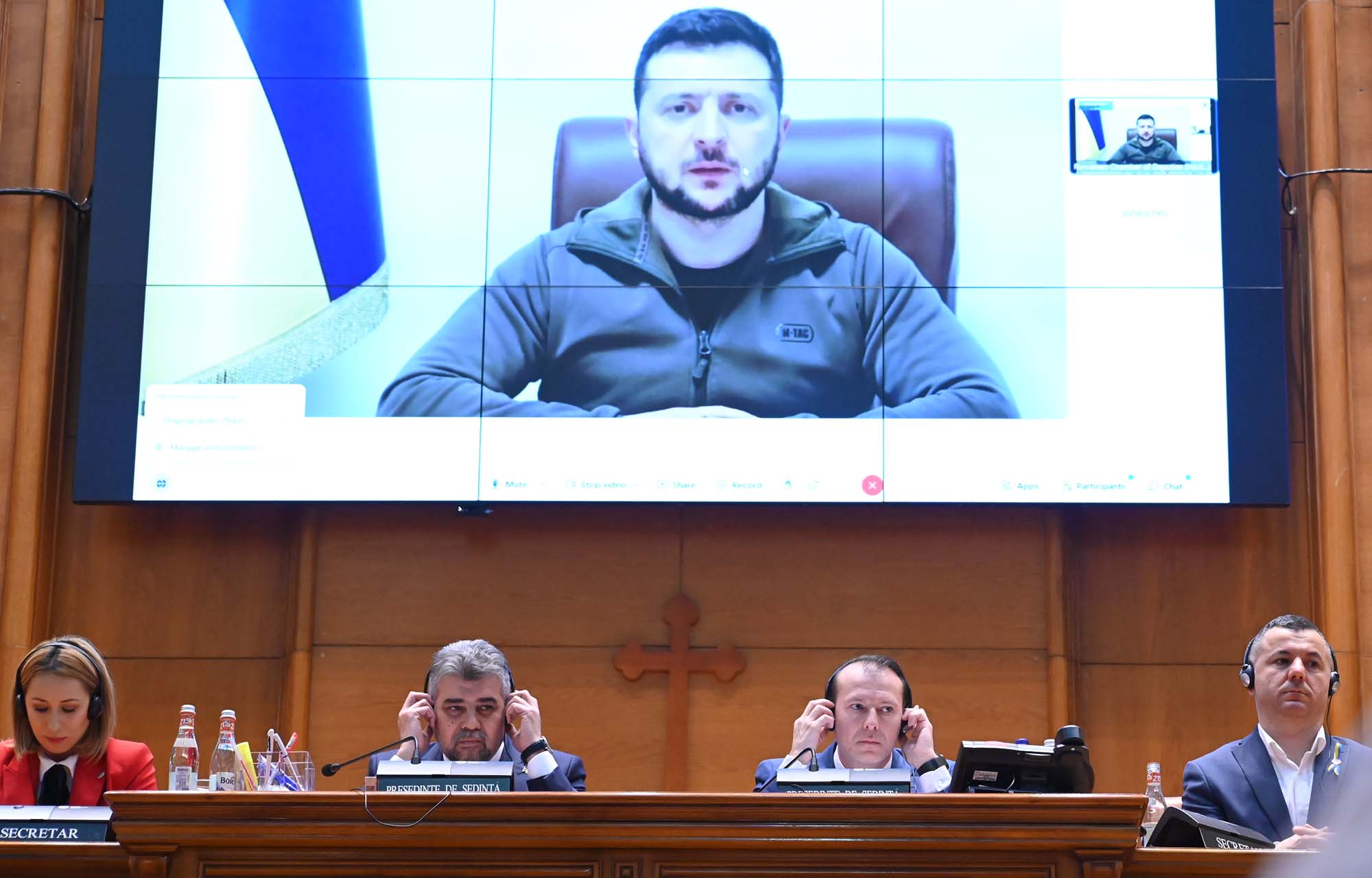 Zelenski s-a văzut și pe seama României
