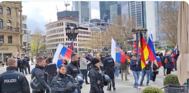 (VIDEO) Proteste ale rușilor în Germania