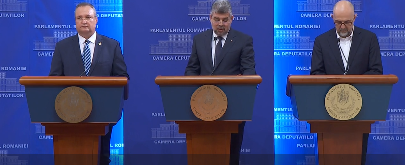 Ciolacu: Îmi pare bine că am luat decizia să creăm această coaliție de guvernare