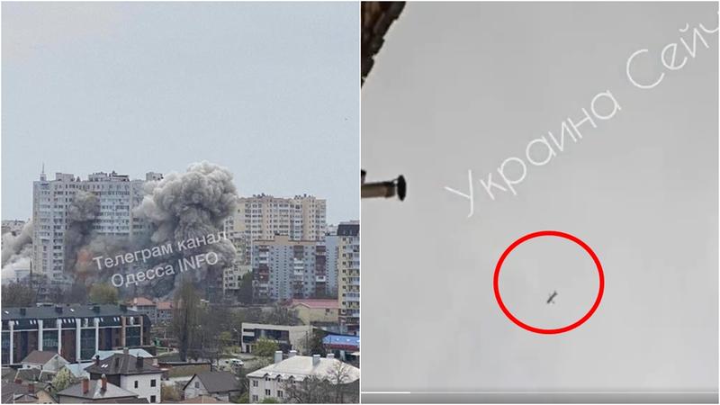 Aeroportul din Odesa, lovit de rachetă!