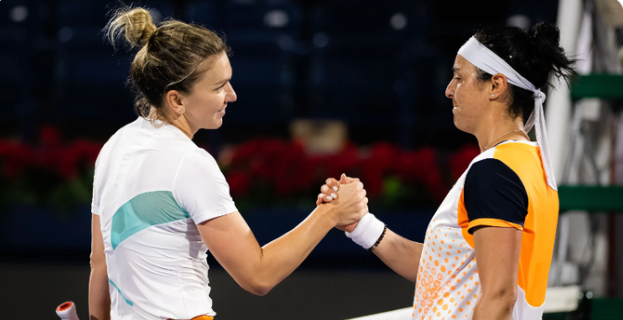 (VIDEO) Halep, dezastru cu Jabeur! Reacțiile