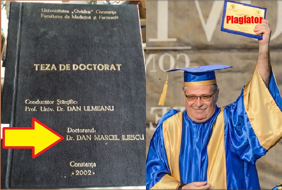 Rectorul Universității „Ovidius” – plagiator de doctorat