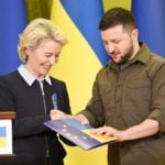 Ucraina, Ziua Independenței Ucrainei, Ursula von der Leyen, Comisia Europeană, Uniunea Europeană, Volodimir Zelenski