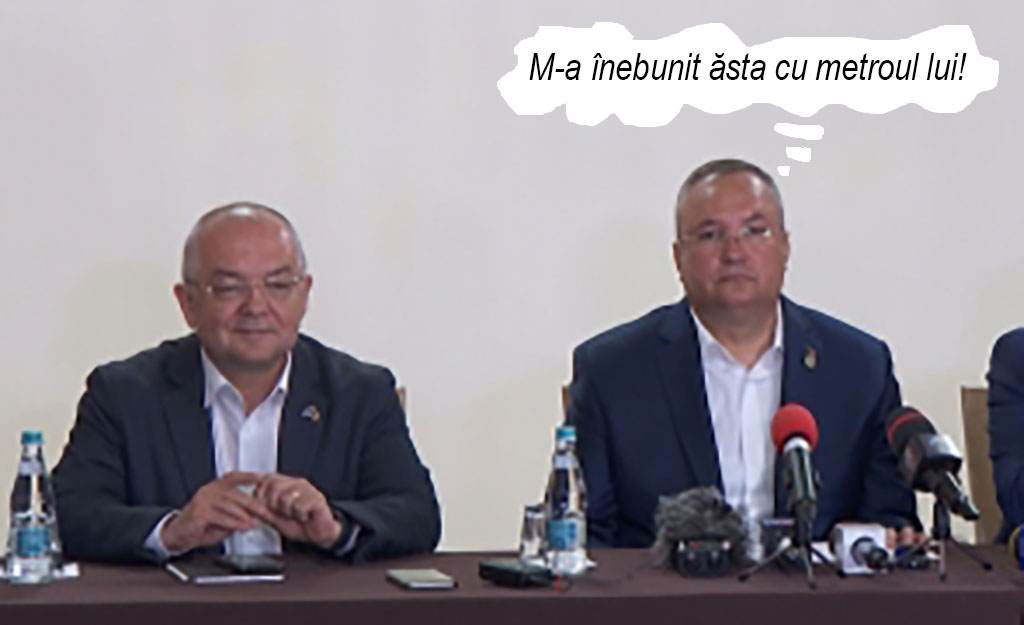 Ciucă îi face damblaua lui Boc