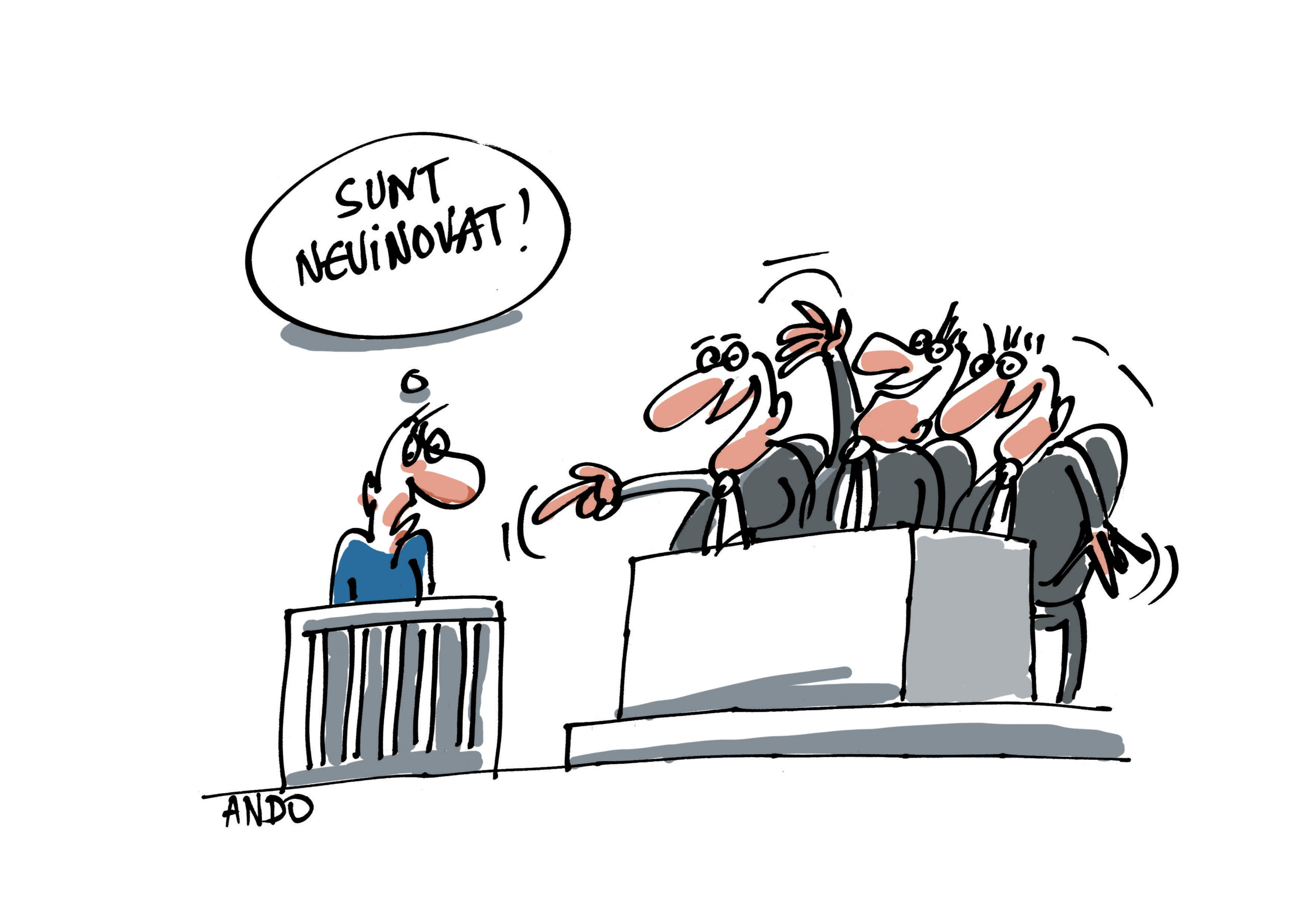 Momente vesele în instanțe