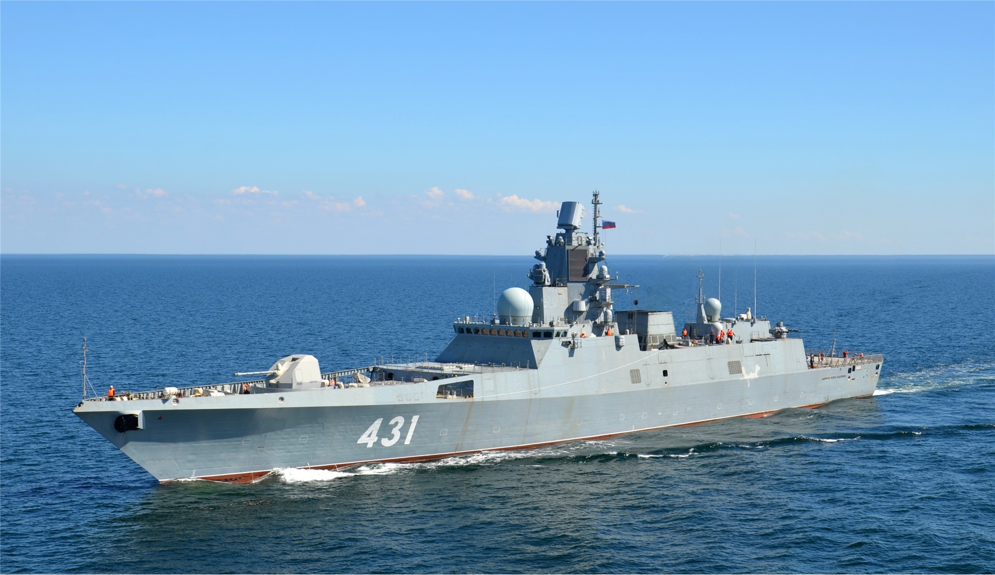 Rusia face manevre militare în Marea Baltică
