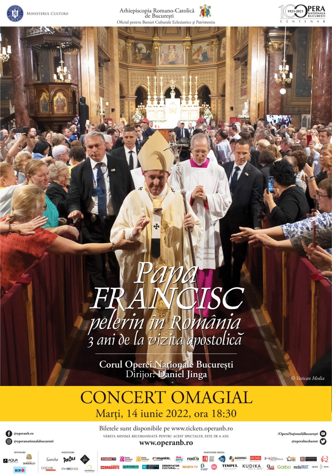 „PAPA FRANCISC – Pelerin în România, 3 ani de la vizita Apostolică”