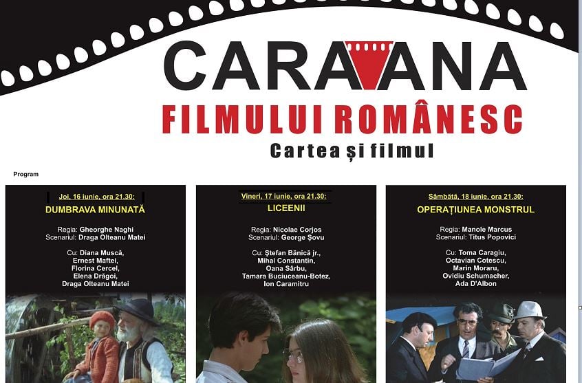 Caravana filmului românesc – Cartea și filmul, la Jimbolia
