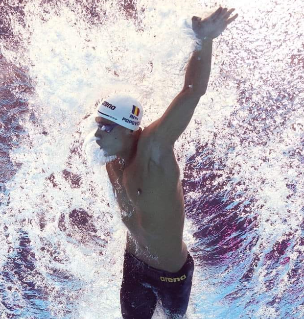 Când intră David Popovici din nou în luptă