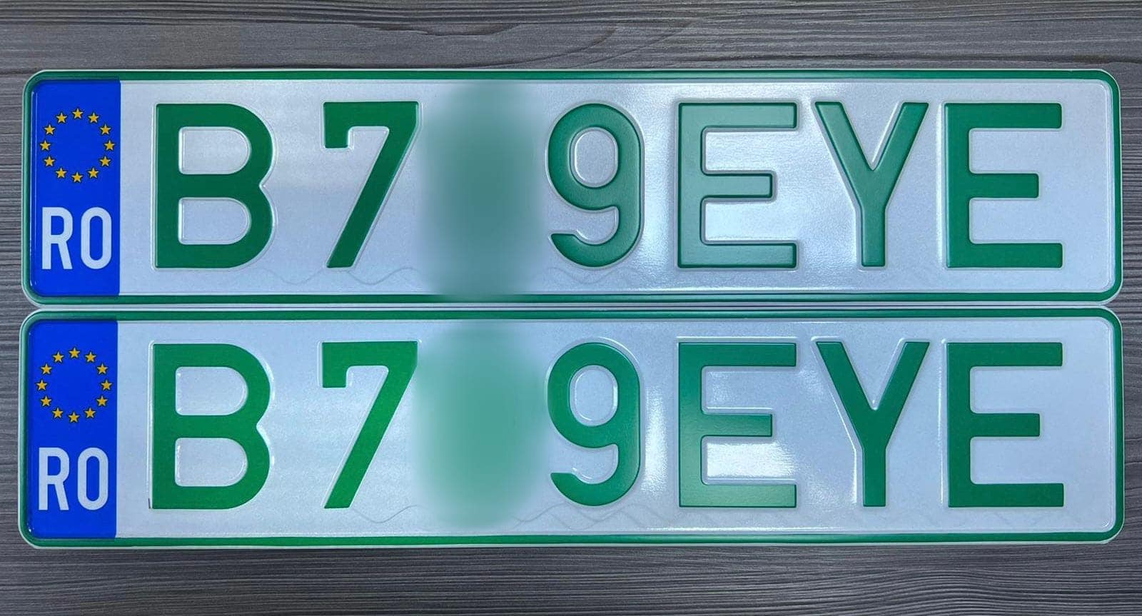 Premieră în România: Număr verde de înmatriculare