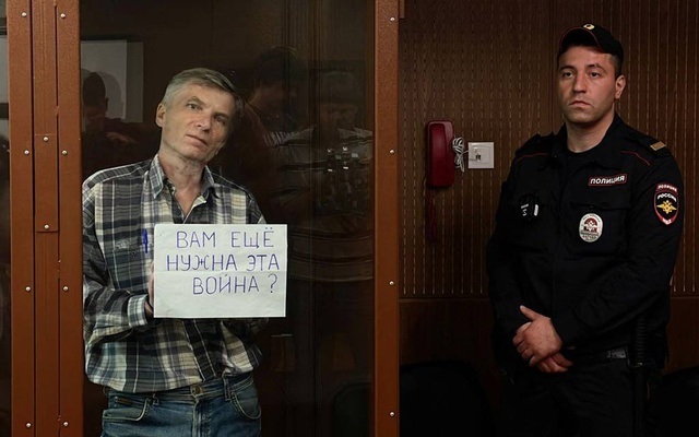 Comentariu împotriva războiului pedepsit cu 7 ani de închisoare