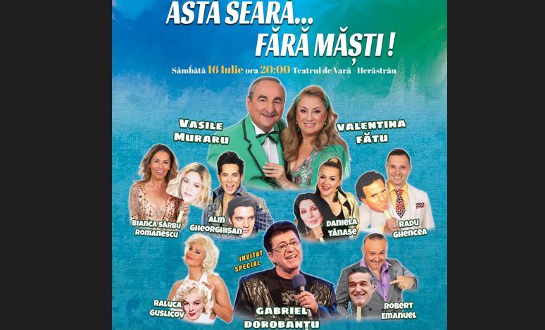 Teatrul de Revistă: Stagiunea estivală 2022, la Grădina Herăstrău