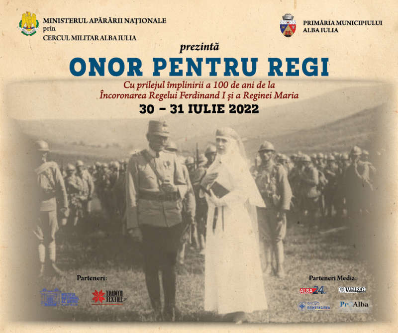 „Onor pentru Regi”, la Alba Iulia