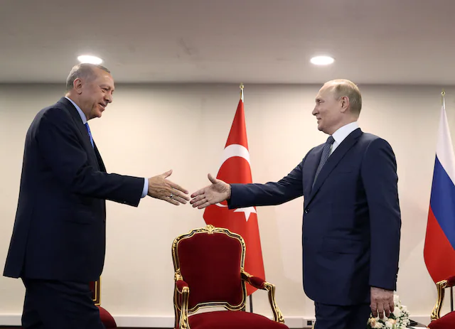 Putin îl ridică în slăvi pe Erdogan