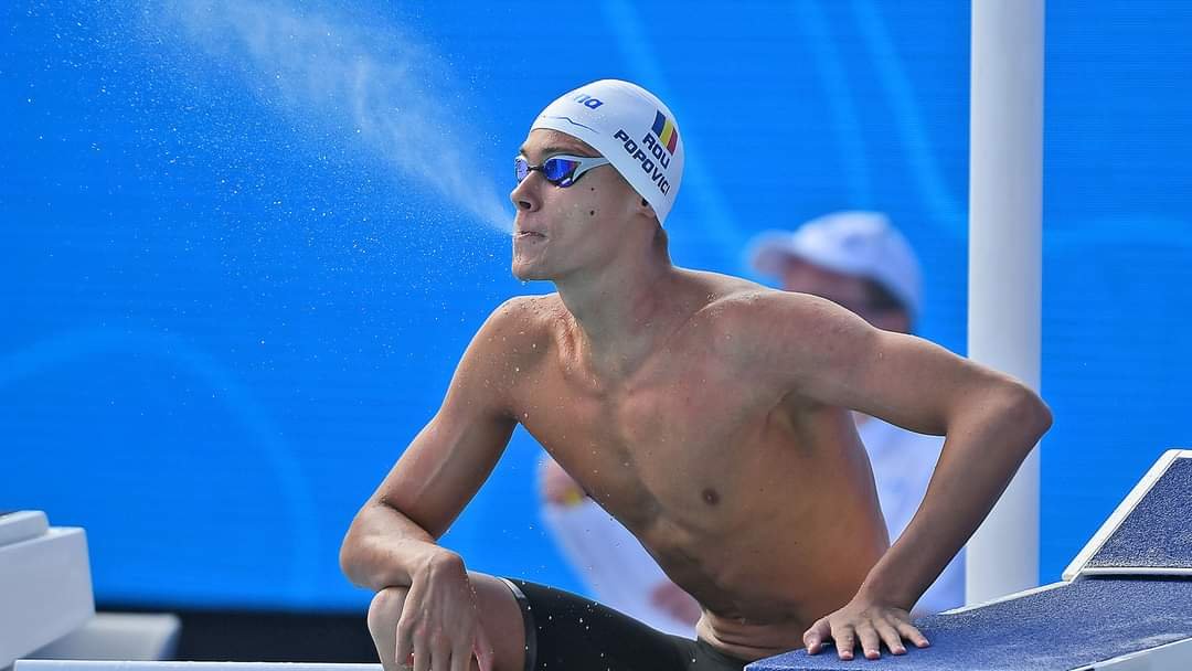 David Popovici. „La Lia Manoliu“ mă antrenez în balon