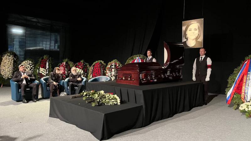 (VIDEO) Funeraliile Dariei la Moscova. Ce a zis Dughin