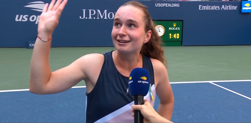 (VIDEO) Adversara Simonei Halep: „Acest meci e pentru Ucraina”!