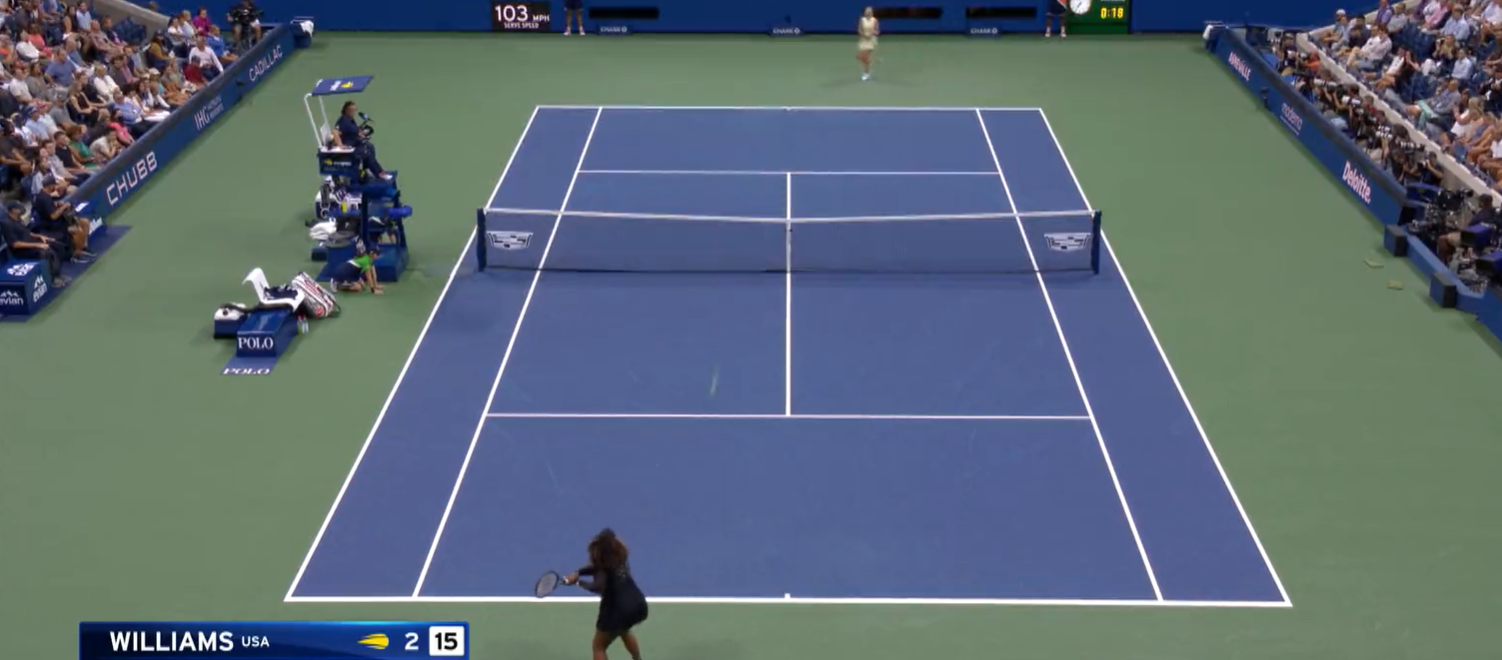 (VIDEO) Păzea! Serena Williams a reușit figura