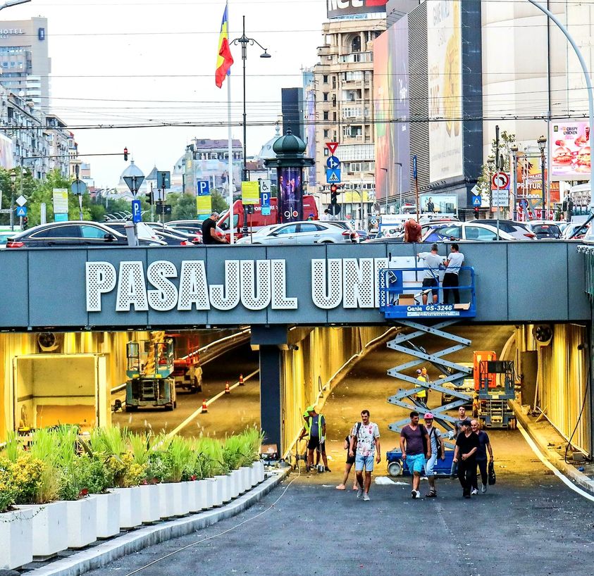 Se redeschide Pasajul Unirii