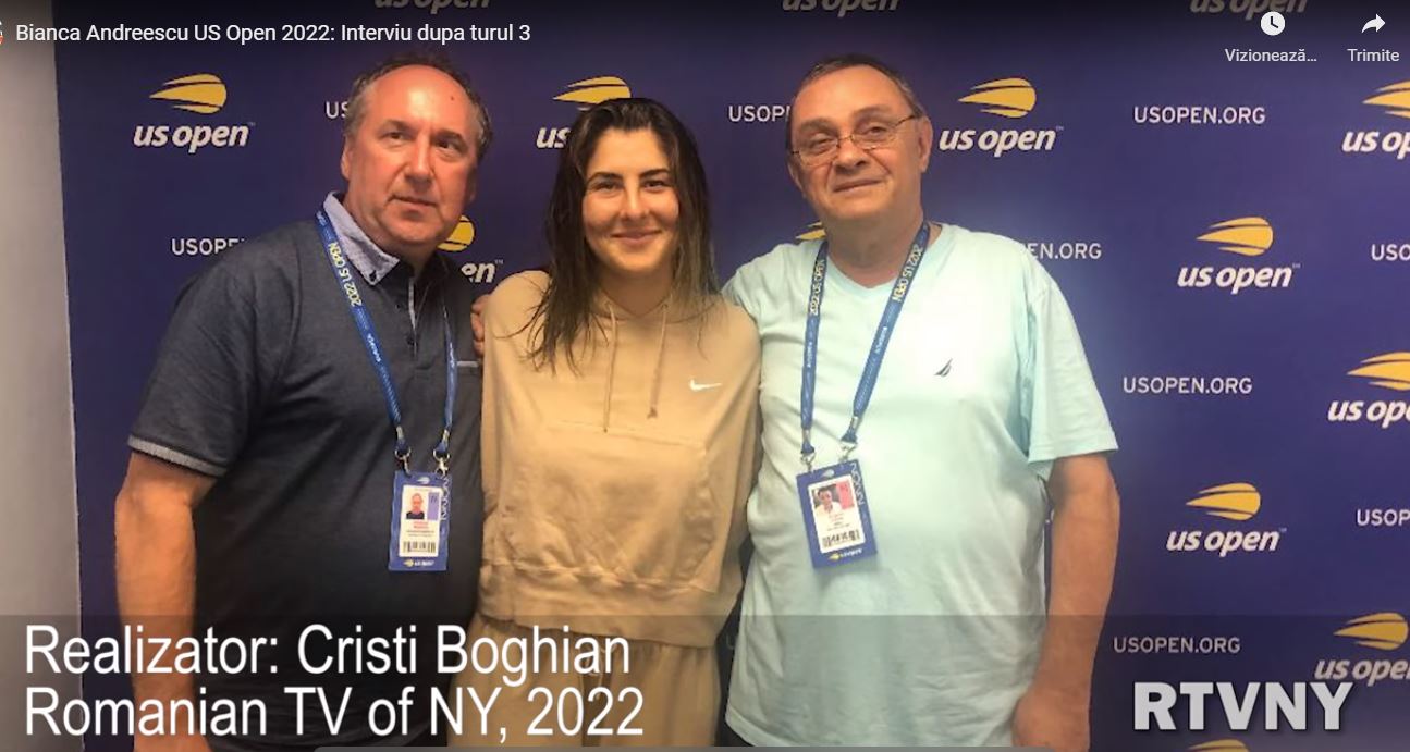Bianca Andreescu, despre US Open