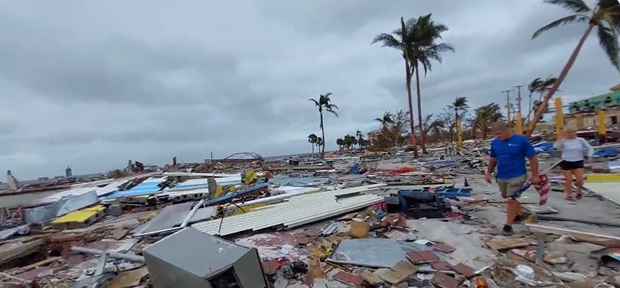 (VIDEO) Ian a luat vieți