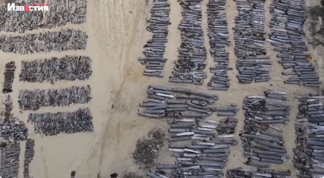 (VIDEO) Așa arată un cimitir de rachete rusești