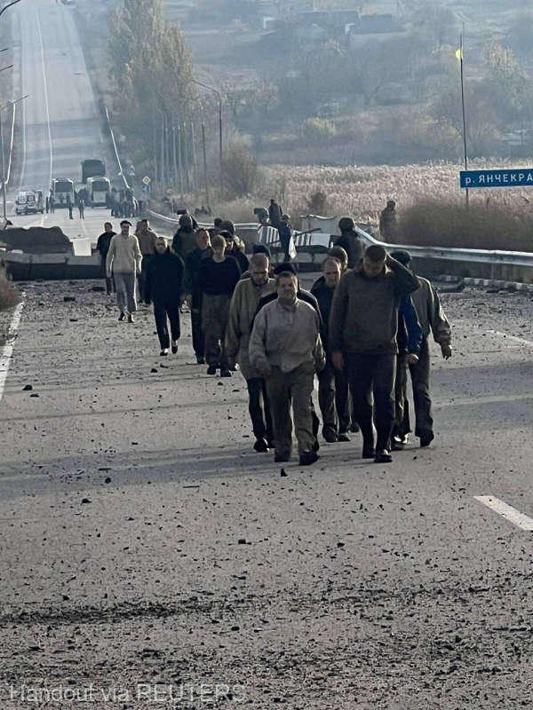 (VIDEO) Prizonieri eliberați. Cum arată