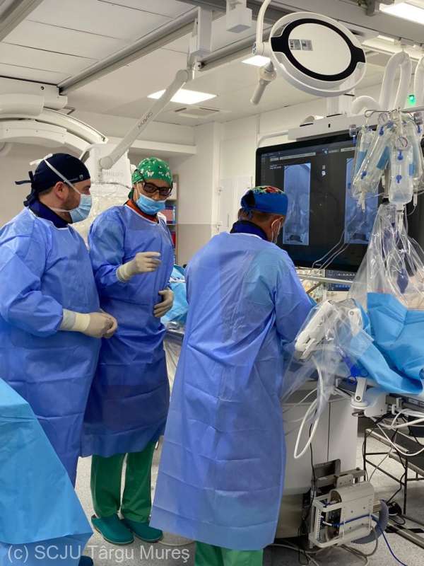 Premieră medicală la Târgu Mureș