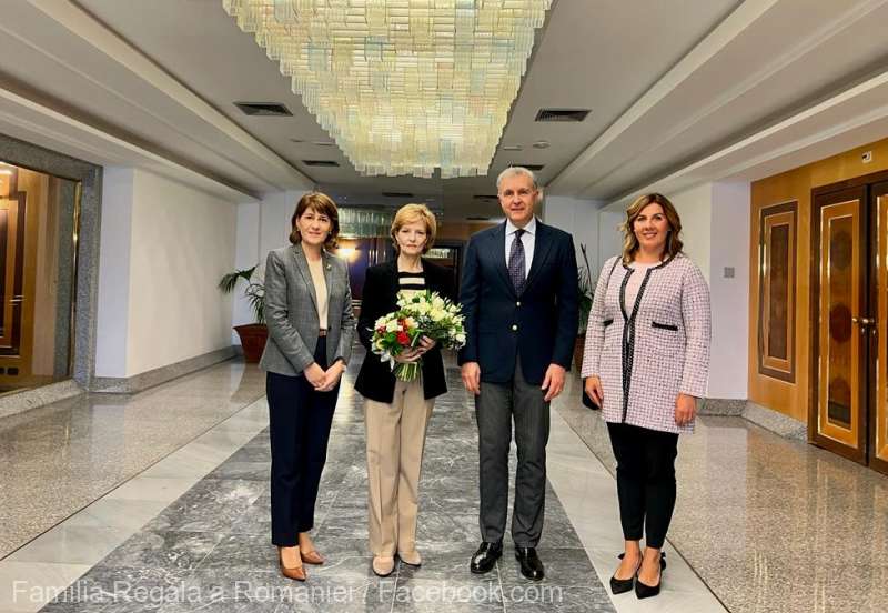 Principesa Margareta, întâlnire cu Papa Francisc