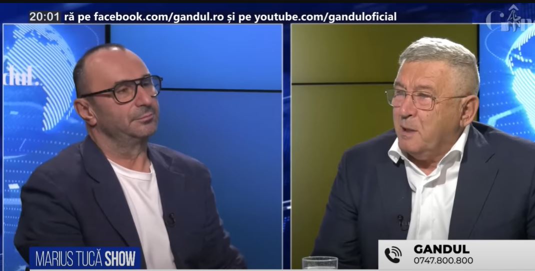 Cornel Nistorescu, invitat la Marius Tucă Show