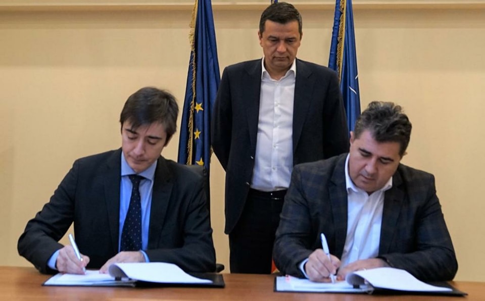 Primul contract pentru electrificarea feroviară din NV țării