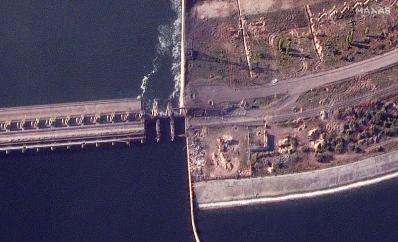 Daune semnificative la barajul de lângă Herson