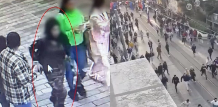 (VIDEO) Momentul în care terorista pune bomba în Istanbul