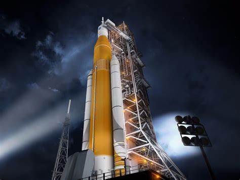 (VIDEO) Cea mai puternică rachetă din lume a decolat spre Lună