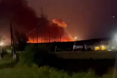 (VIDEO) Explozii în nordul peninsulei Crimeea